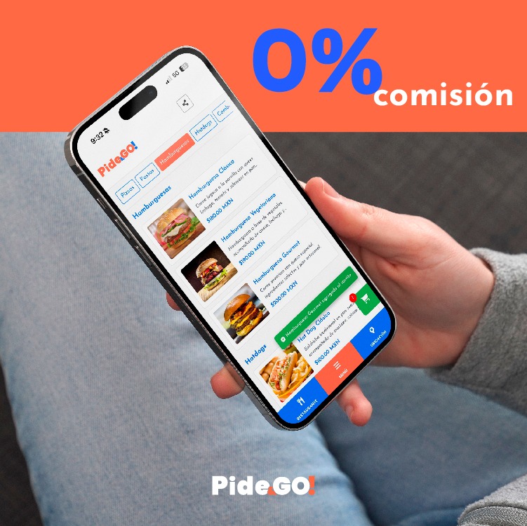 PideGO - sin comisiones